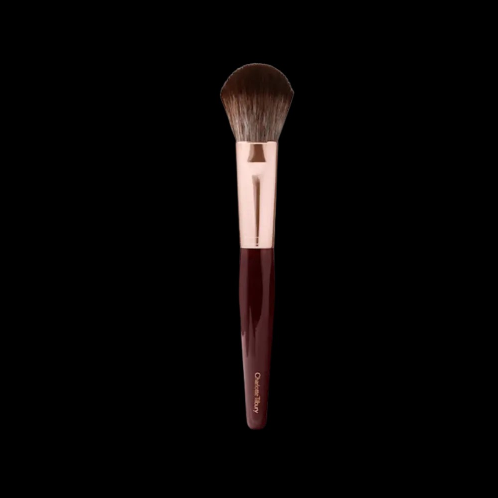 Charlotte Tilbury Bronzer & Blusher Brush Rose Gold & Night Crimson - HypeFly India View 1