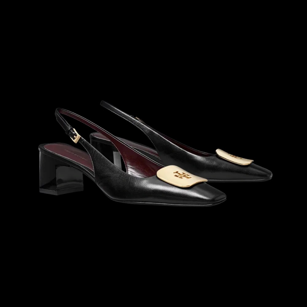 Tory Burch Georgia Slingback Perfect Black - HypeFly India View 3