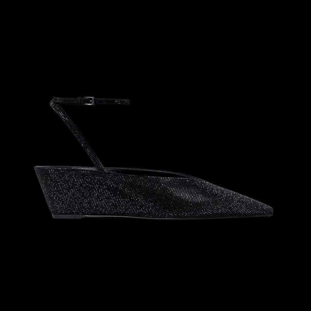 Tory Burch Pavé Wedge Perfect Black - HypeFly India View 1