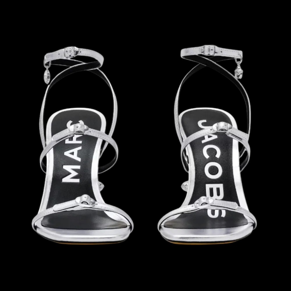 Marc Jacobs The Metallic Leather Daisy Silver - HypeFly India View 5