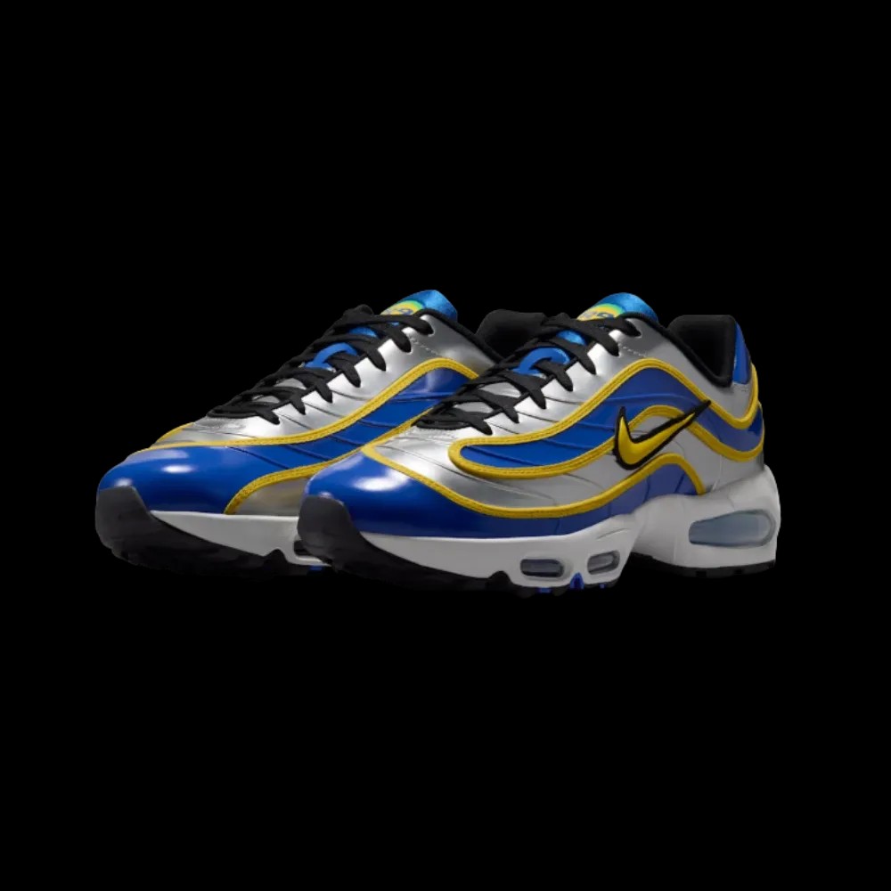 Nike Air Max Joga Bonito R9 'Metallic Silver Varsity Maize' - HypeFly India View 5