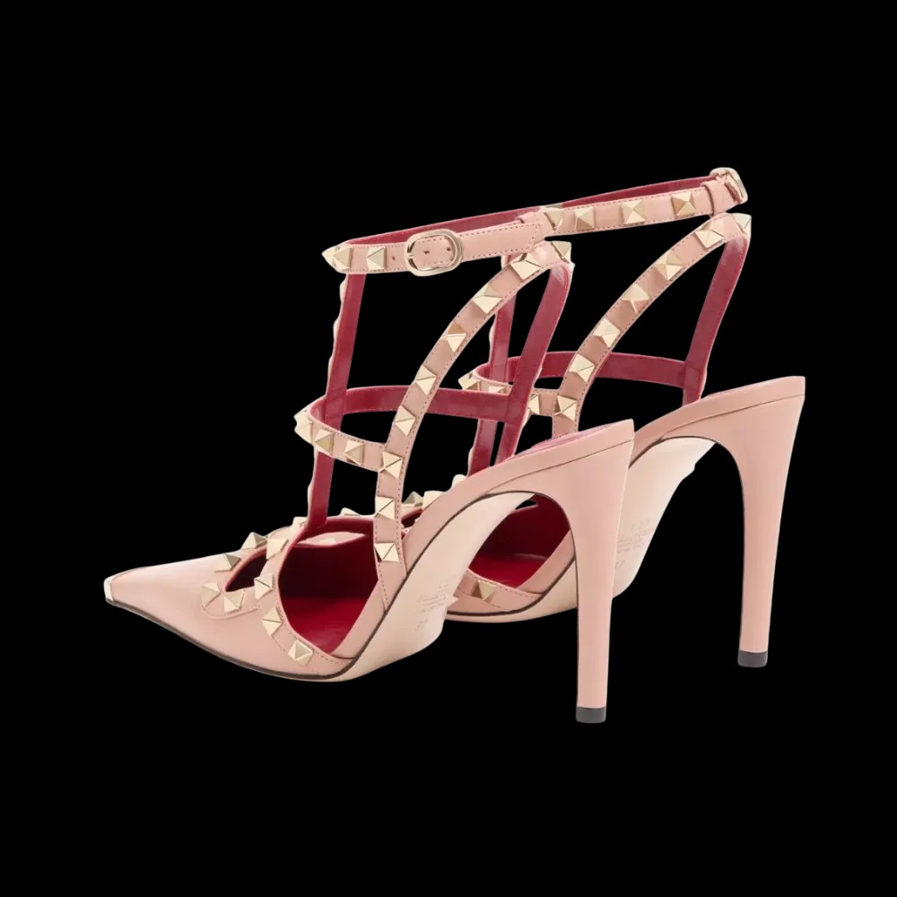 Valentino Rockstud Kidskin Pumps 100mm Phard - HypeFly India View 4