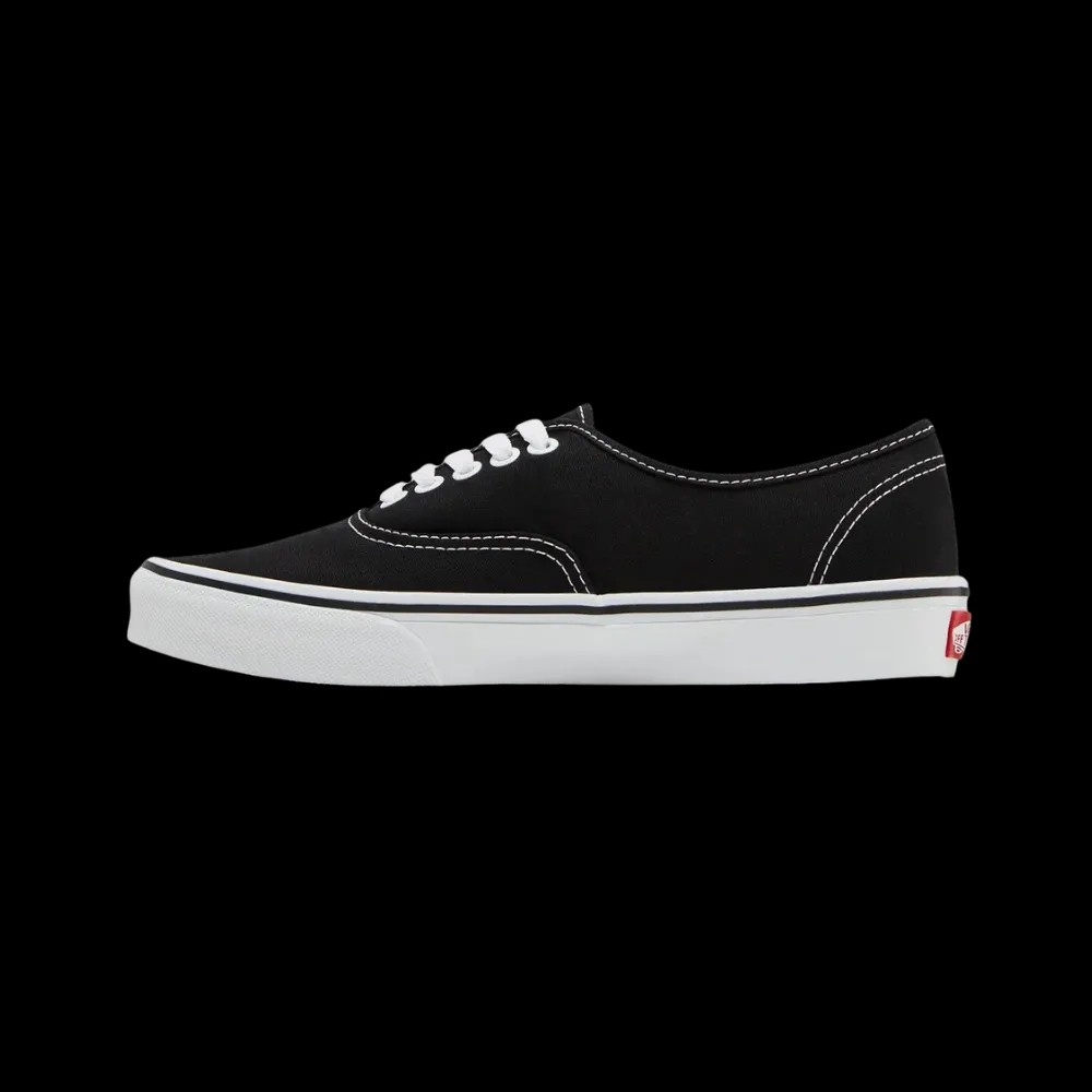 Vans Authentic Shoe Black And White - HypeFly India View 2
