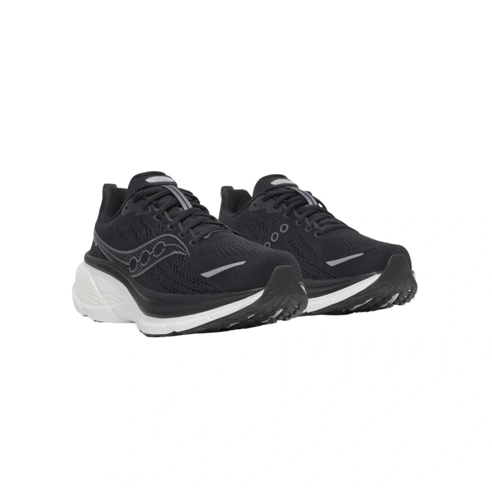 Saucony Hurricane 25 Black | White - HypeFly India View 5