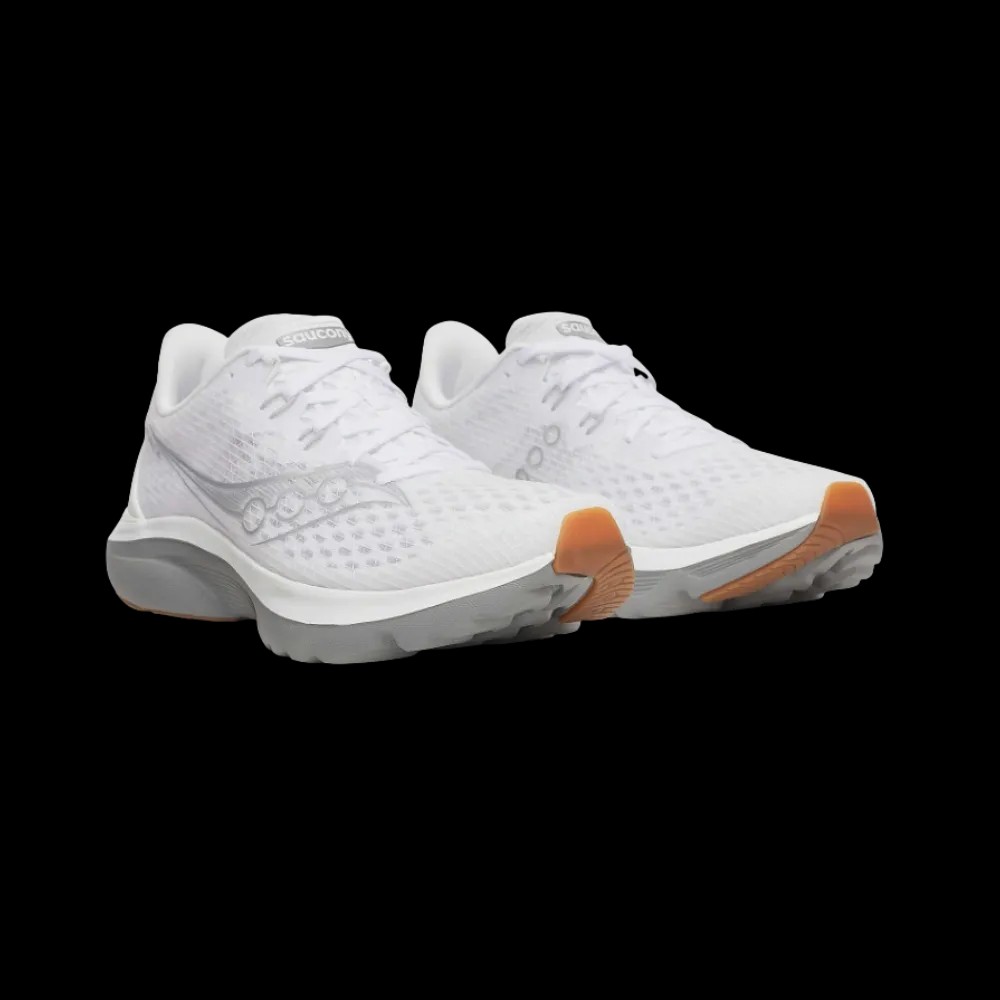 Saucony Kinvara 16 White | Gum - HypeFly India View 5