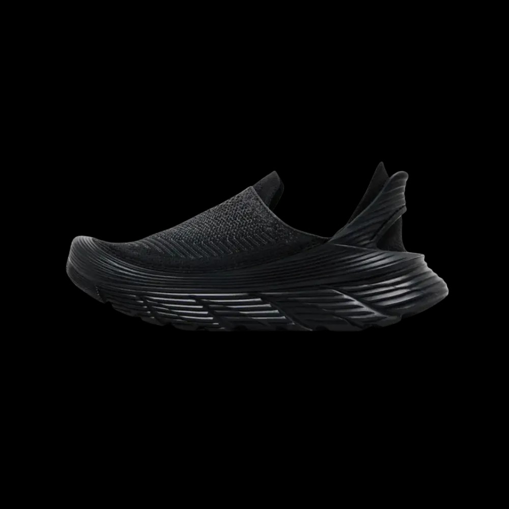 Hoka Restore TC 'Black' - HypeFly India View 2