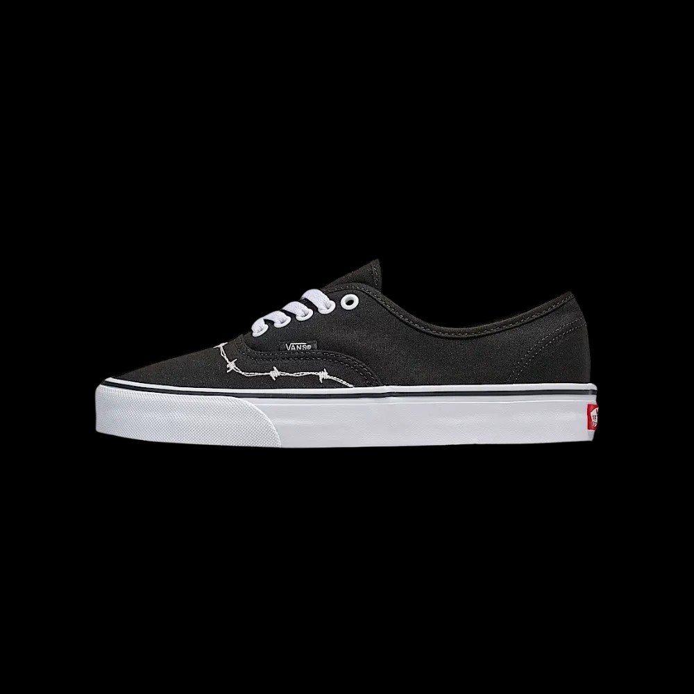 Vans Authentic Shoe Barbed Black - HypeFly India View 2
