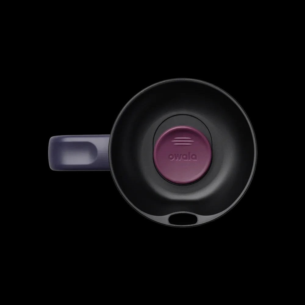 Owala Smoothsip-Slider-With-Handle 24oz "Burgundy Bay" - HypeFly India View 3