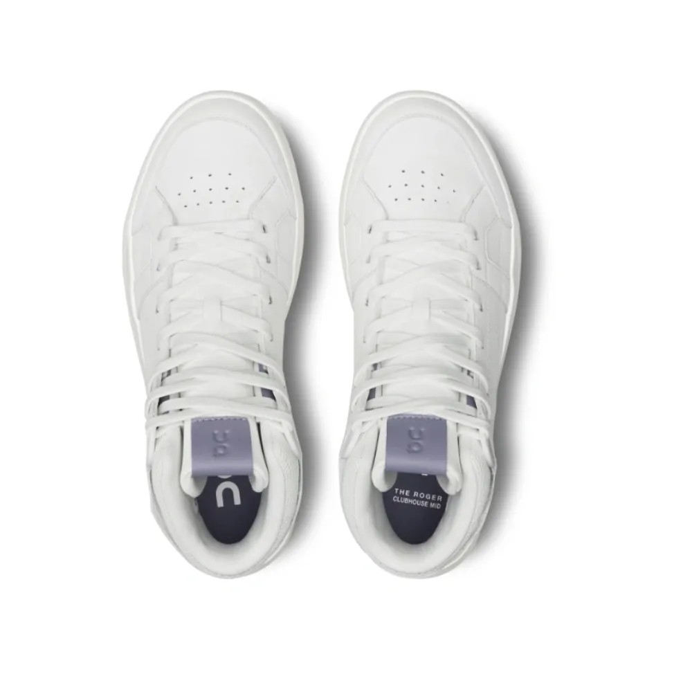 THE ROGER Clubhouse Mid White | Feather - HypeFly India View 3