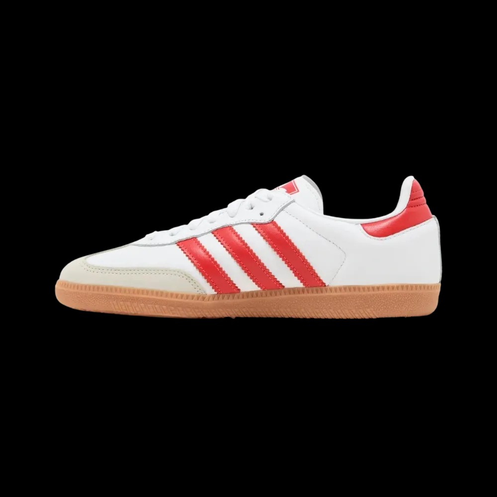 Adidas Samba OG 'White Solar Red Gum' - HypeFly India View 2