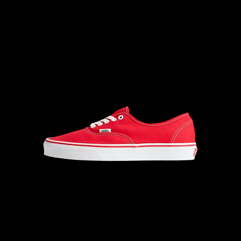 Vans Authentic Shoe Red - HypeFly India View 2