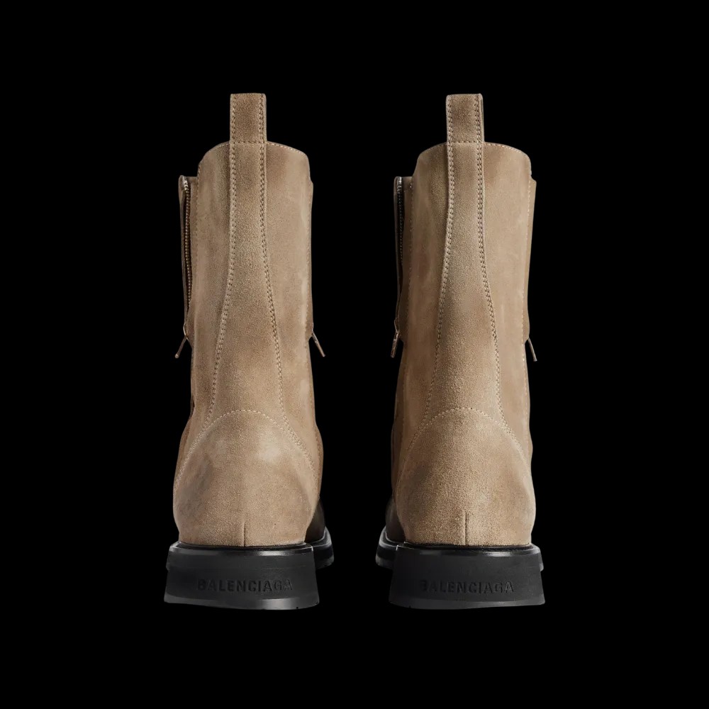 Balenciaga Truck Lace-Up Boot In Sand - HypeFly India View 4