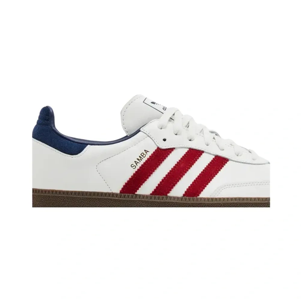 Samba OG 'White Victory Red Indigo' - HypeFly India View 3