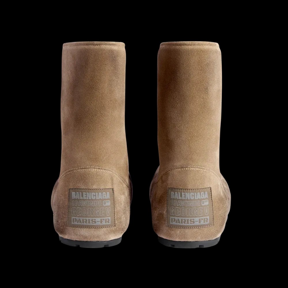 Balenciaga Dumbo Bootie In Beige - HypeFly India View 2