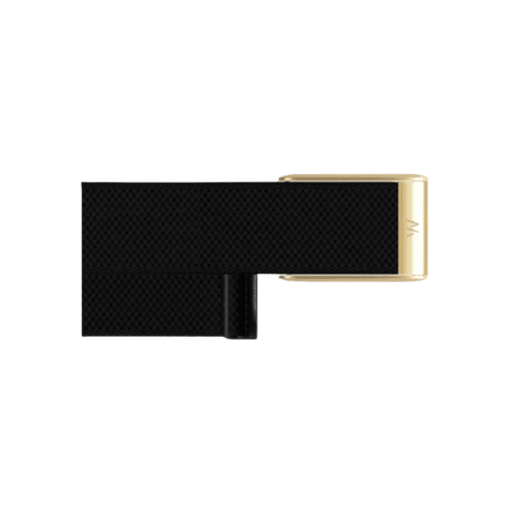 Whoop 5.0 Peak / MG Superknit Luxe Obsidian with Gold Band (12 Month Subscription Included) - HypeFly India View 2