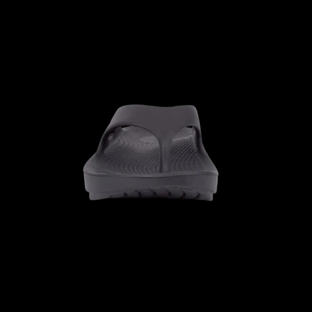 Oofos OOriginal Sandal - Black - HypeFly India View 2