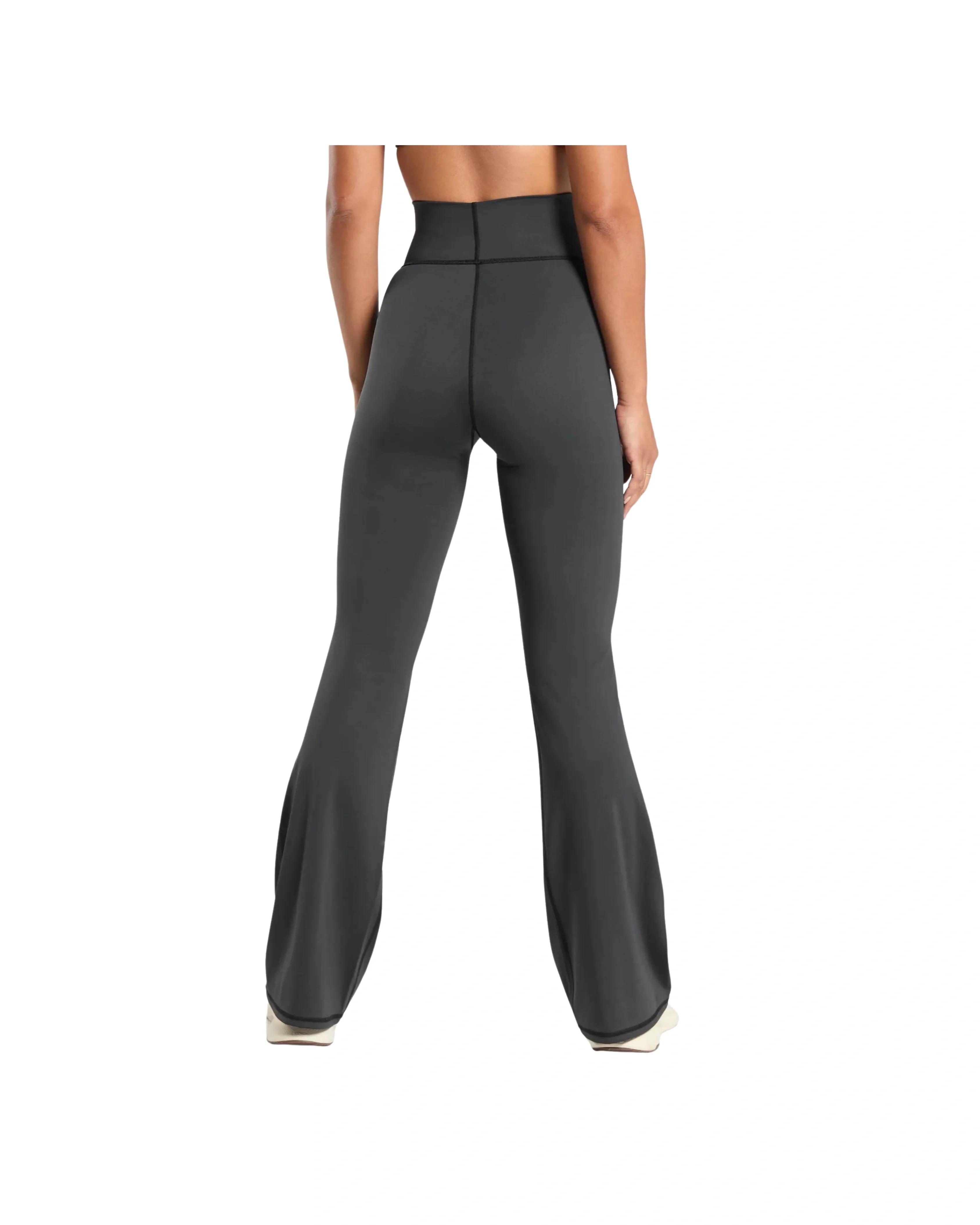 Gymshark Elevate Flared Leggings 2.0 Black - HypeFly India View 2