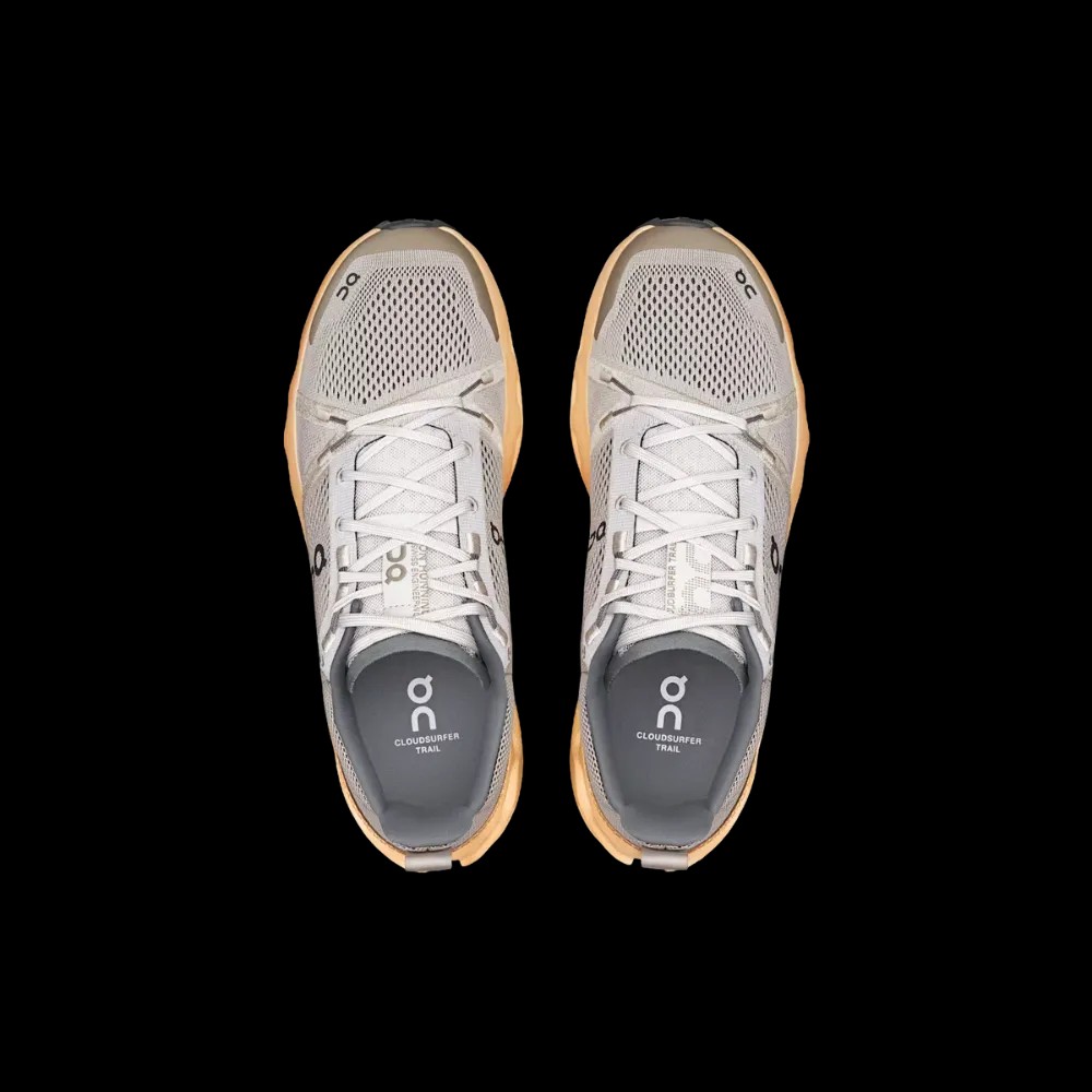 On Running Cloudsurfer Trail Silver Blonde - HypeFly India View 4