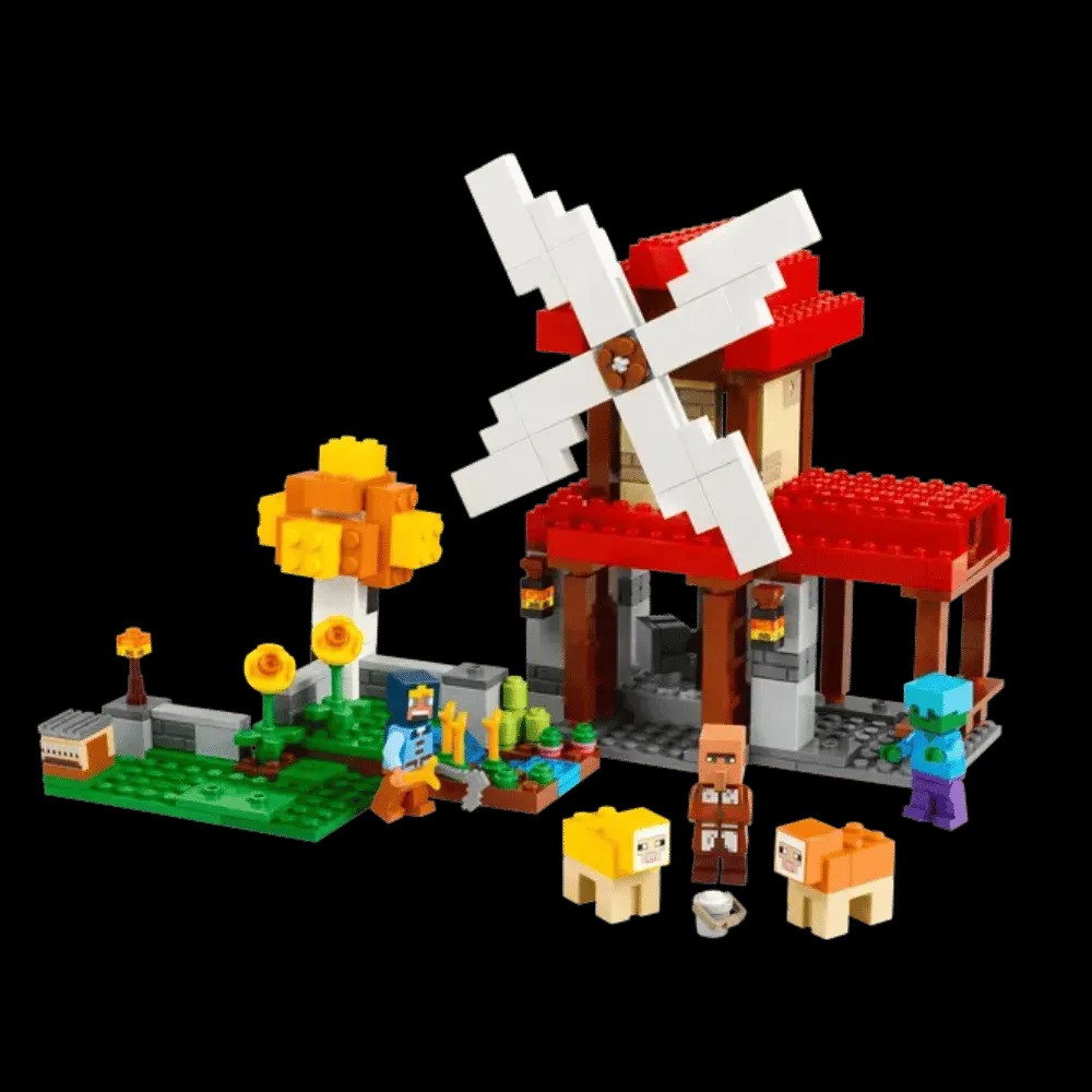 Lego Minecraft The Windmill Farm - HypeFly India View 5
