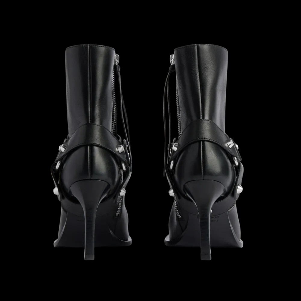 Balenciaga City Bootie With Harness In Black - HypeFly India View 2