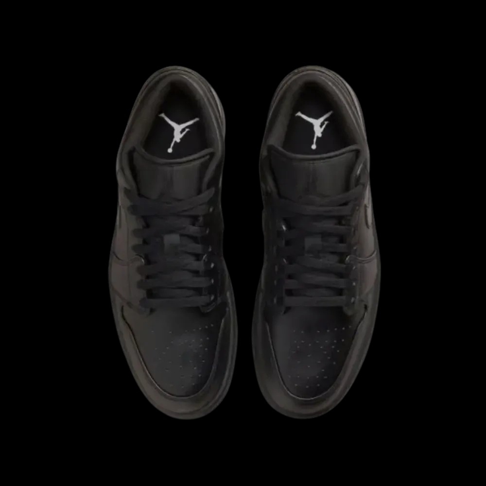 Air Jordan 1 Low 'Triple Black' - HypeFly India View 2