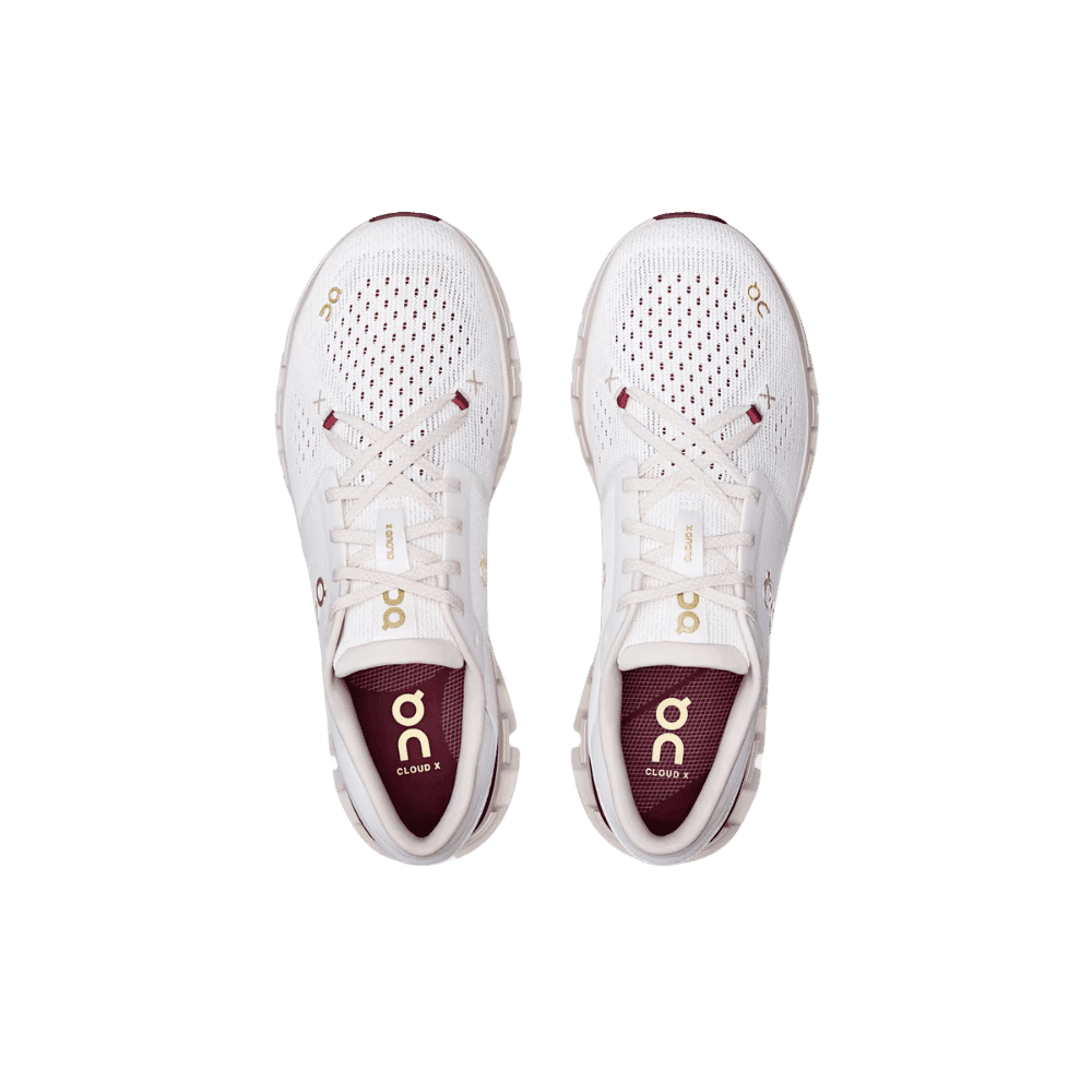 On Cloud X4 "Pearl Ivory / Year of the Snake" - HypeFly India View 4