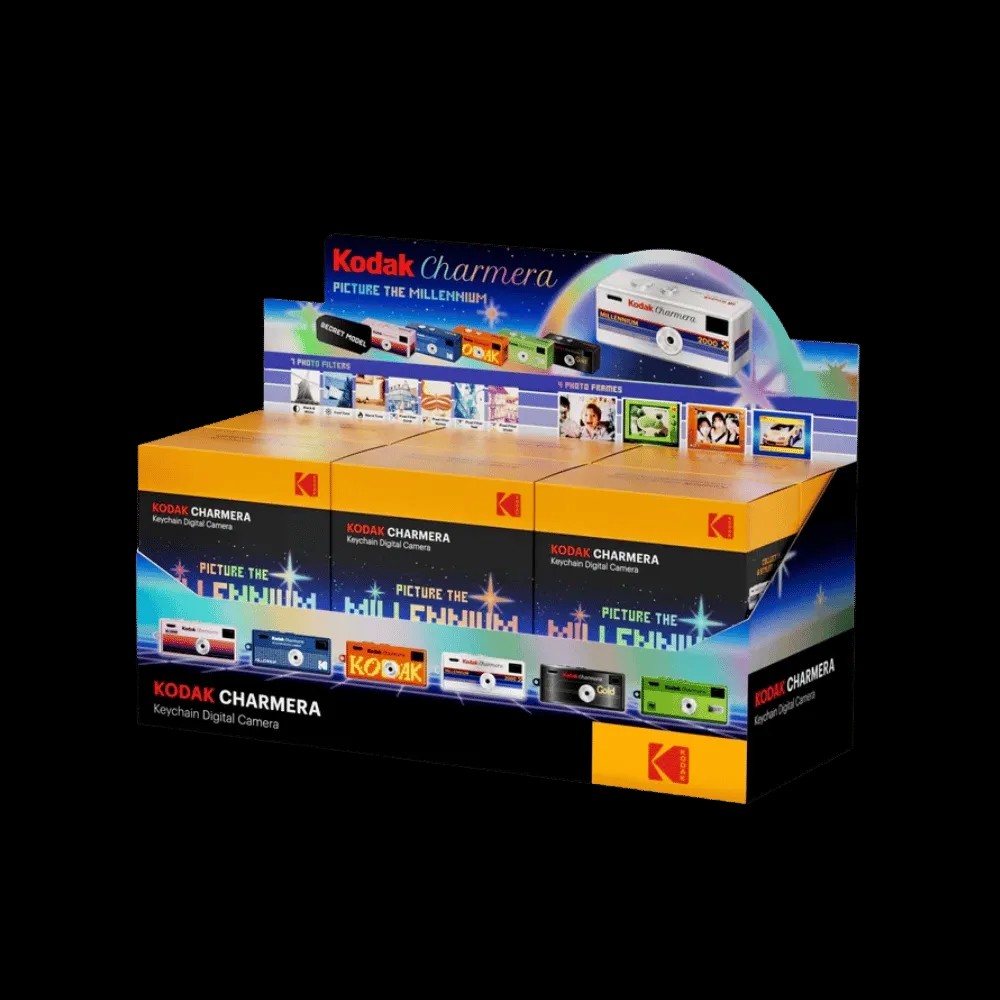 Kodak Charmera Keychain Digital Camera Blind Box Millennium Collection - Pack of 6 - HypeFly India View 1