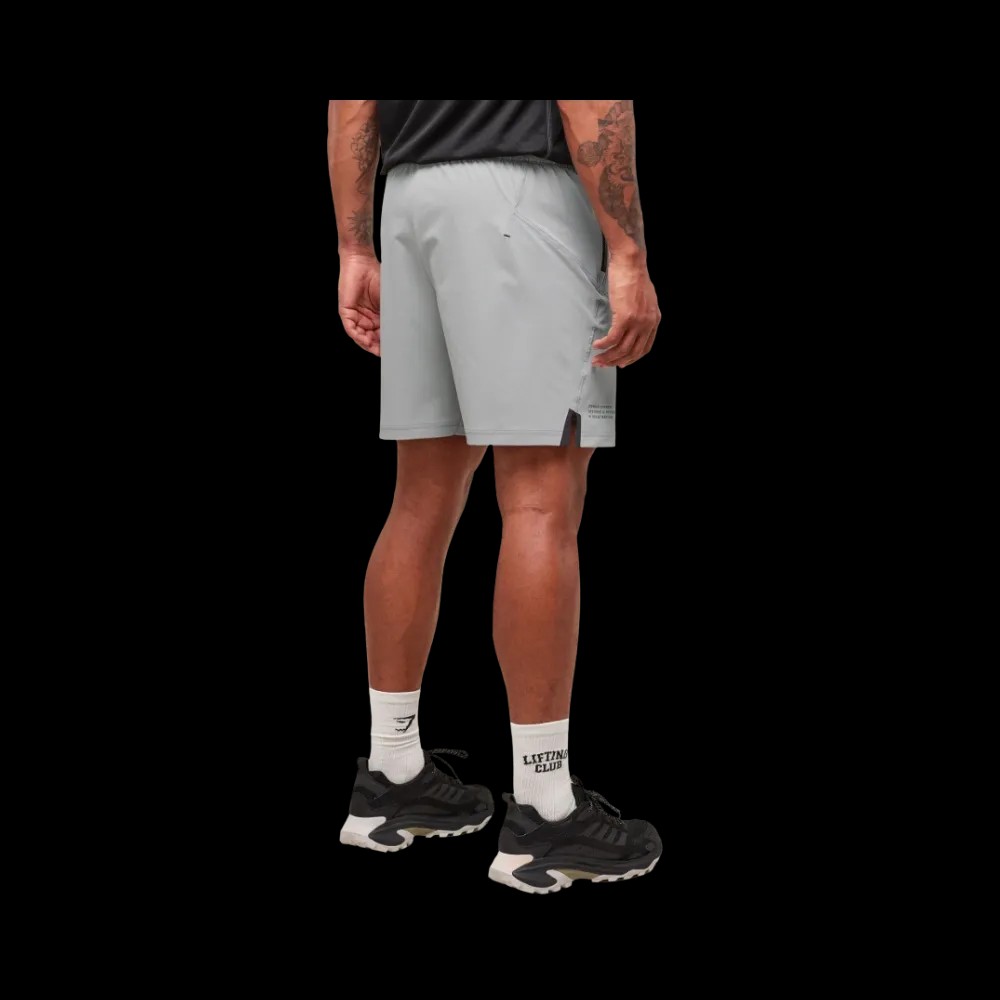 GymShark Tactical 6" Smokey Grey - HypeFly India View 2