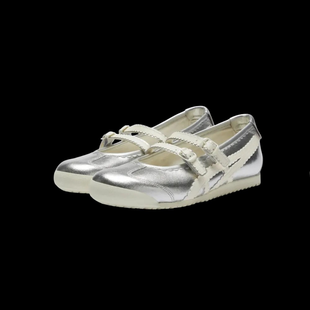 Onitsuka Tiger Mexico 66 TGRS Silver Cream (W) - HypeFly India View 4