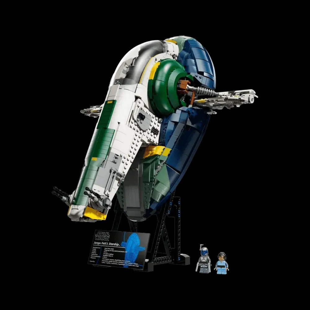 Lego Star Wars Jango Fett's Firespray-Class Starship - HypeFly India View 2