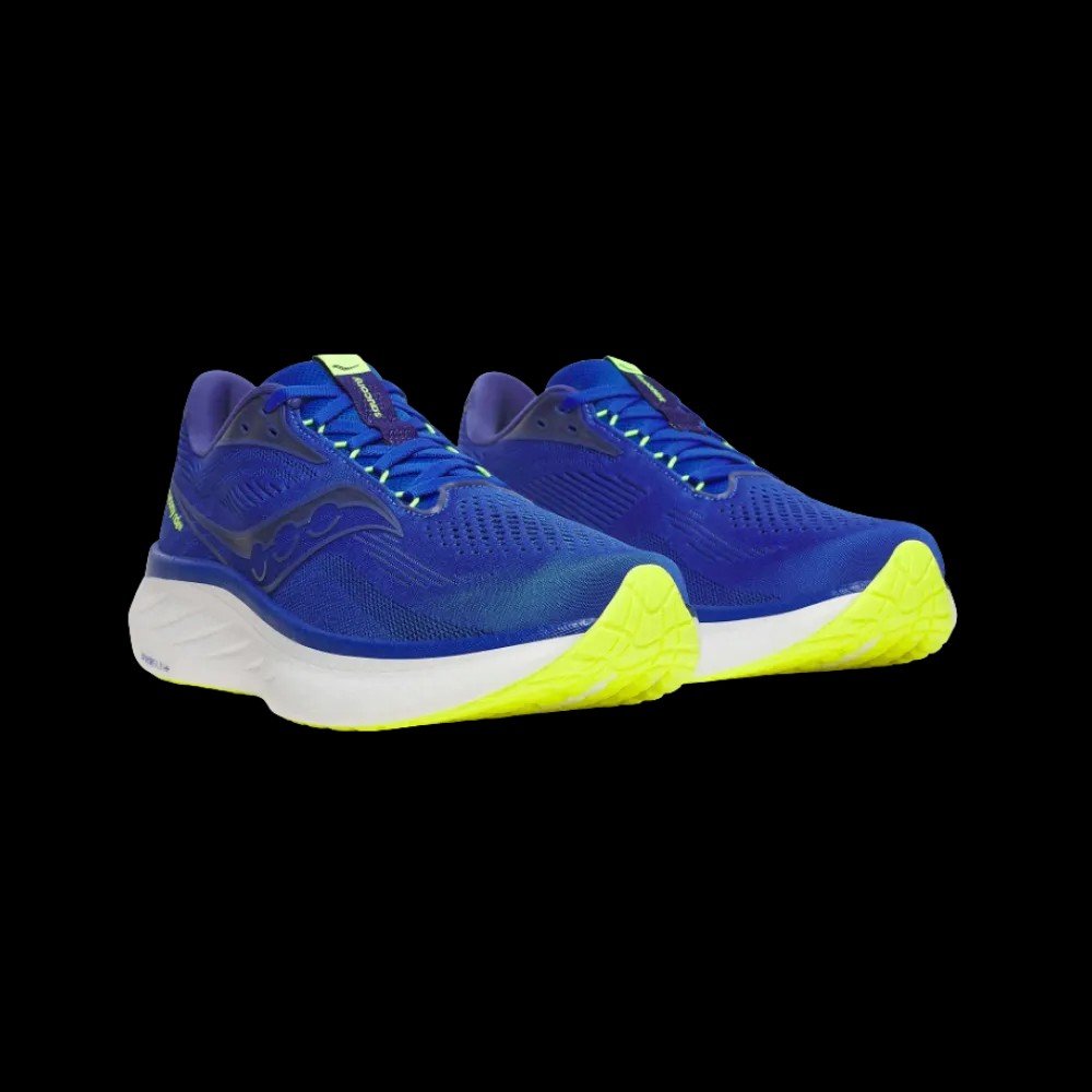 Saucony Ride 18 Lapis | Citron - HypeFly India View 5