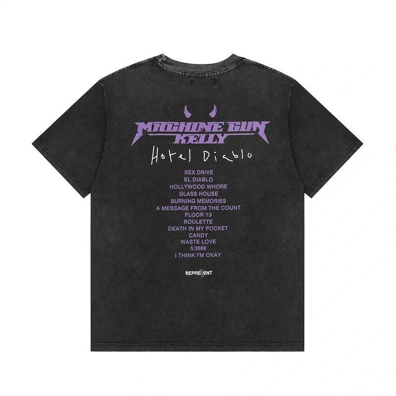 Represent Cobra T-shirt Black - HypeFly India View 1