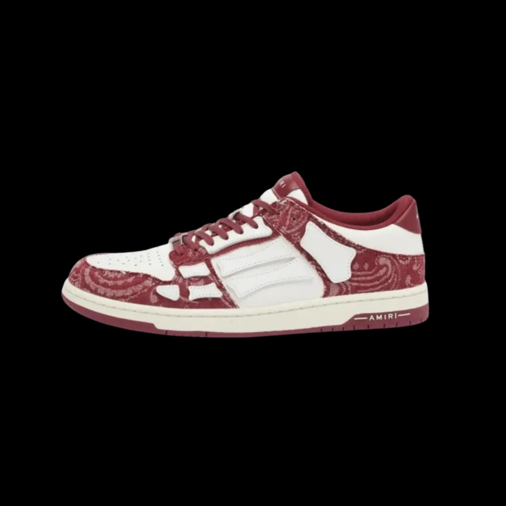AMIRI Skel Low Bandana Red - HypeFly India View 2