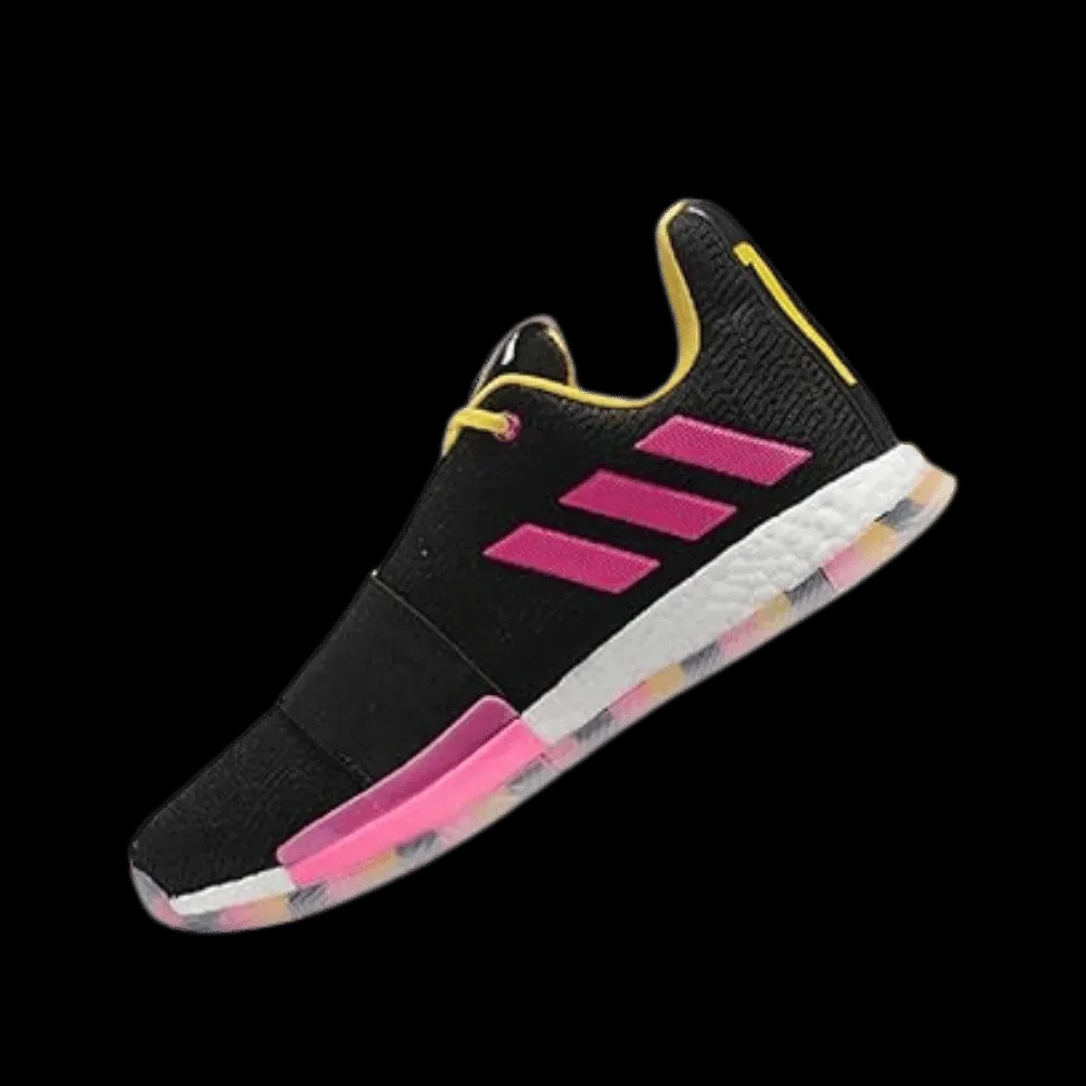 Adidas Harden Vol. 3 'Black Shock Pink' - HypeFly India View 5