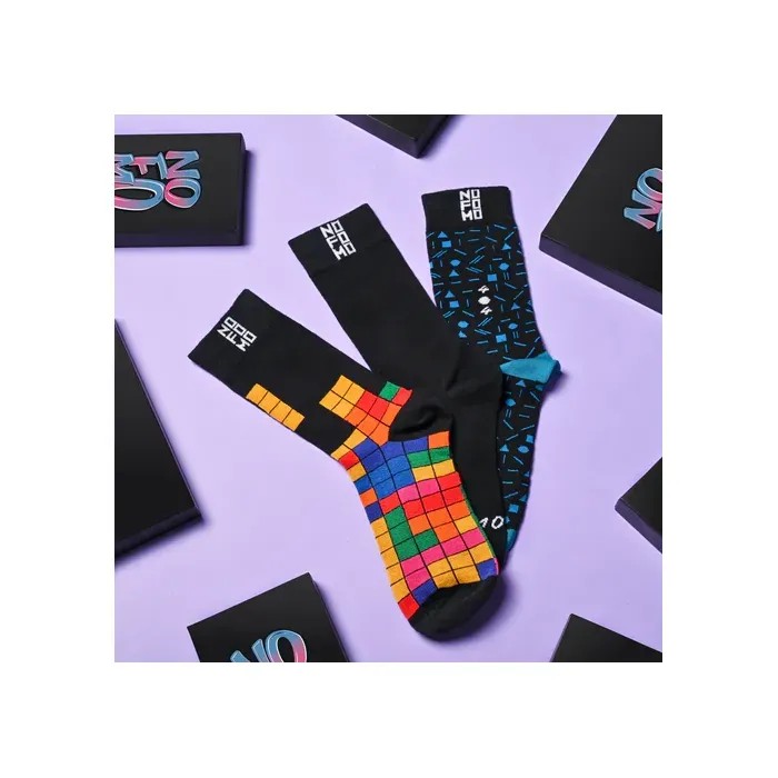 Box Of 3 - Tetris, Matrix, NFM Black - HypeFly India View 1
