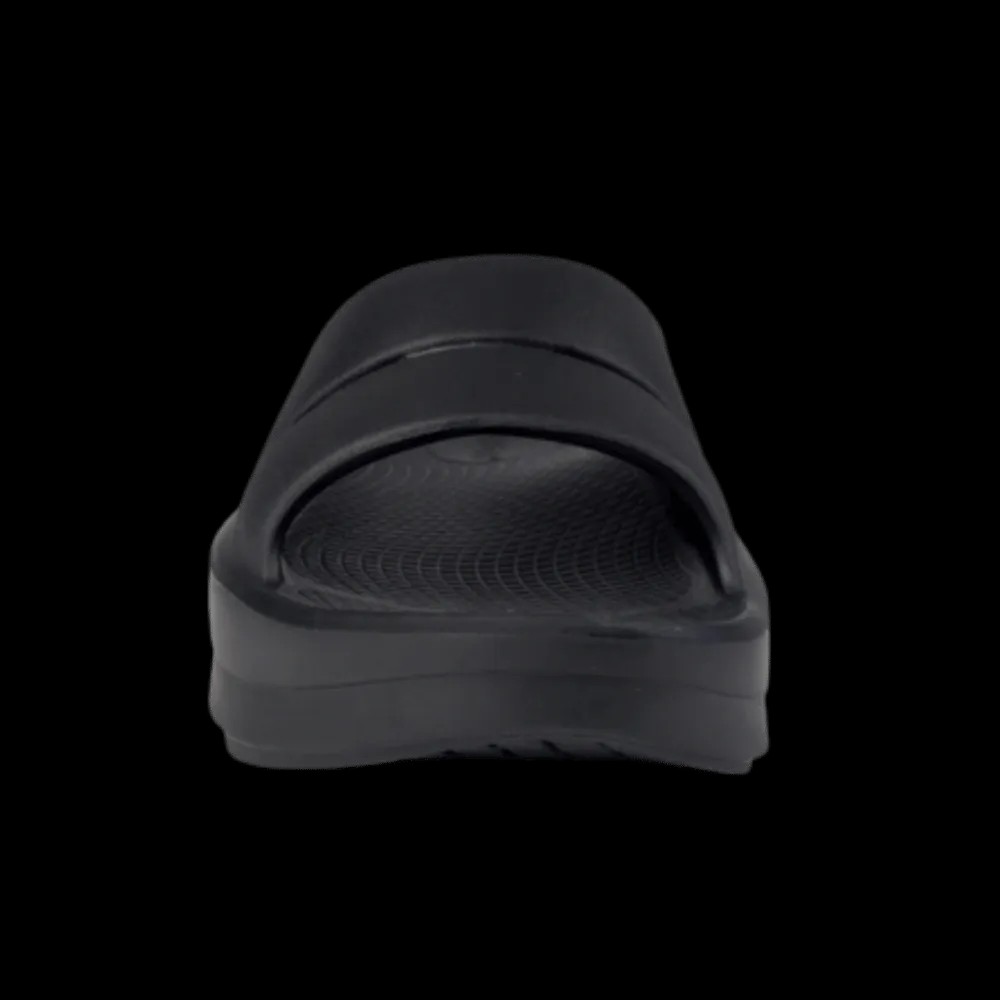 Oofos OOmega OOahh Sandal - Black - HypeFly India View 3