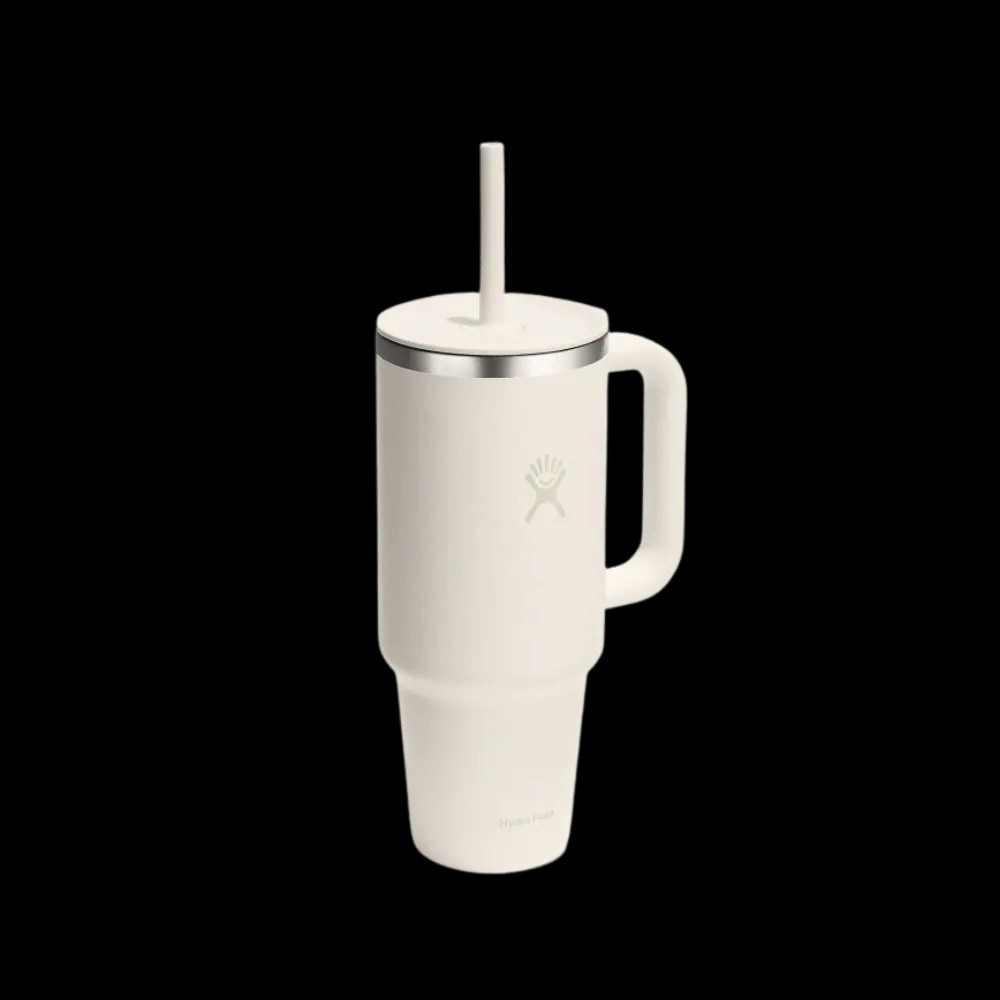 Hydro Flask 32 oz Travel Tumbler Oat - HypeFly India View 2
