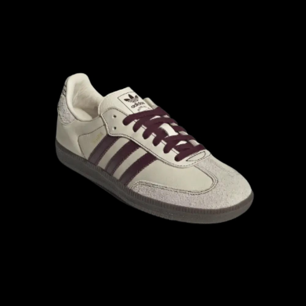 Samba OG 'Putty Grey Maroon' - HypeFly India View 2