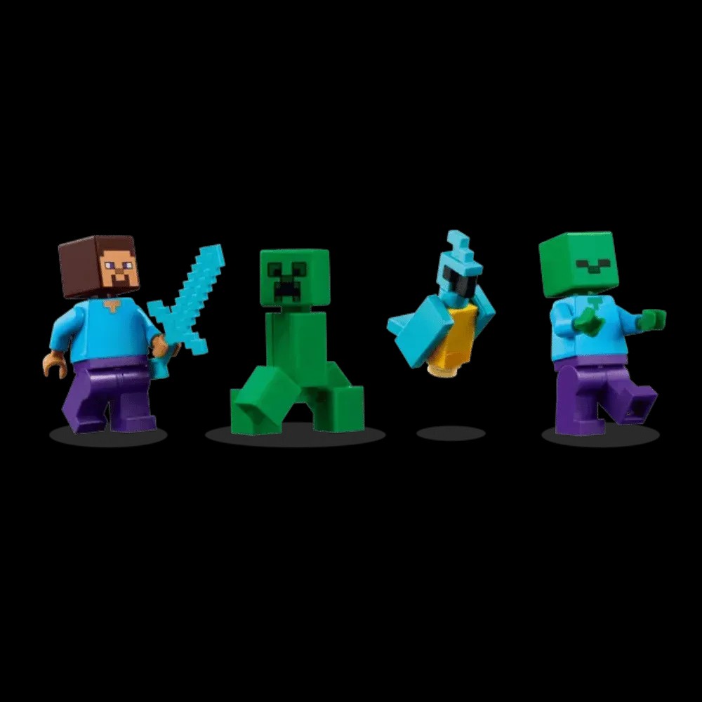 Lego Minecraft The TNT Jungle House - HypeFly India View 2