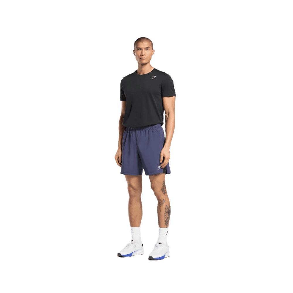 Gymshark Sport 7" Short Weighted Purple/Black - HypeFly India View 3