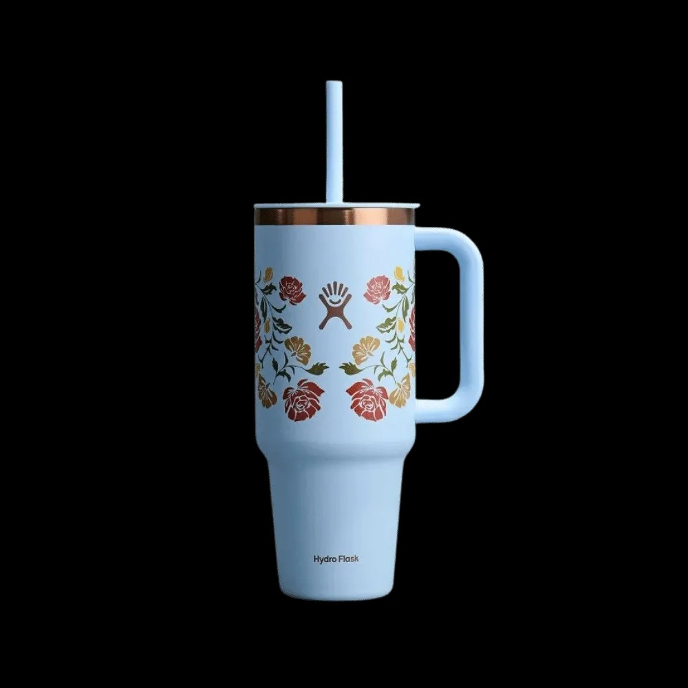 Hydro Flask 40 OZ Travel Tumbler Western Light Blue - HypeFly India View 1
