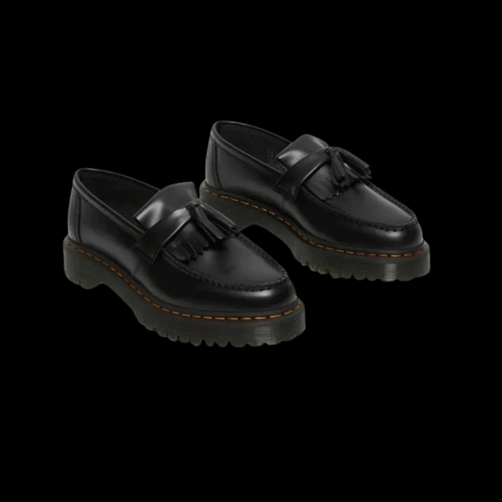 Dr Martens Bex Smooth Leather Tassel Loafers Black - HypeFly India View 3