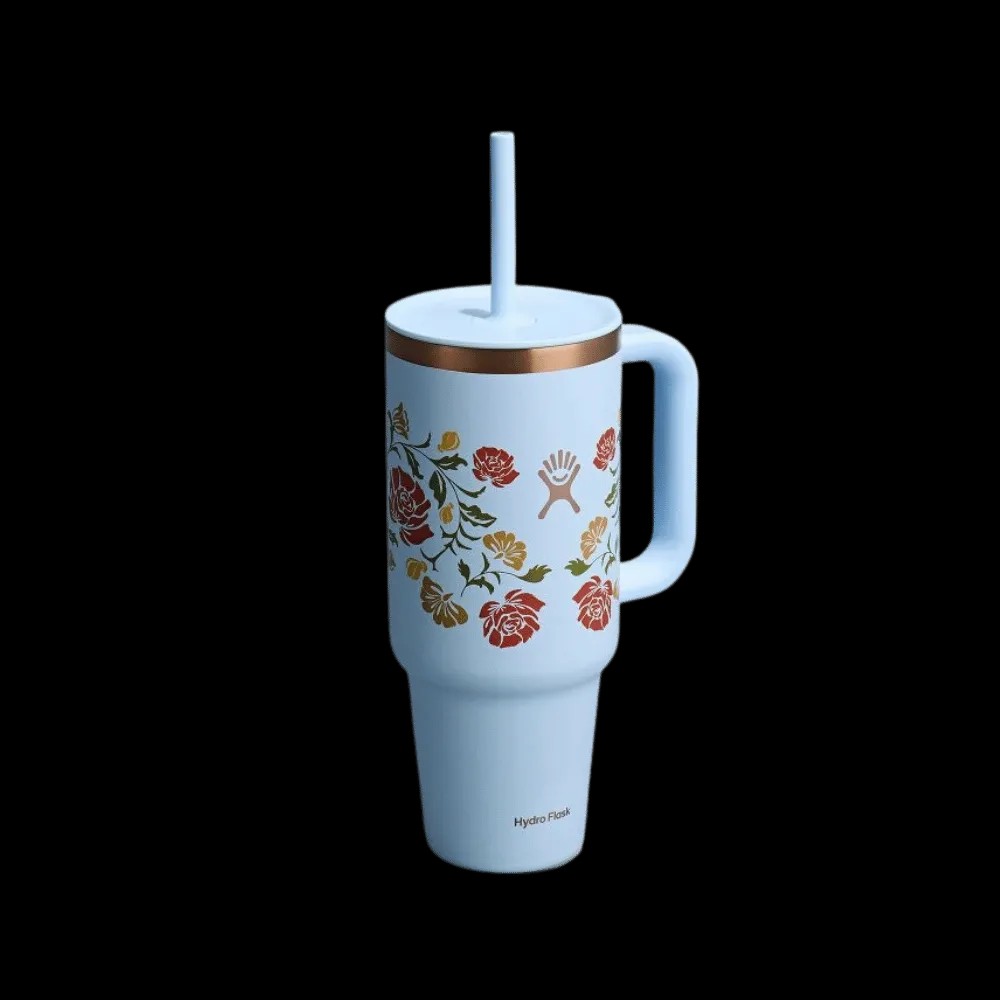 Hydro Flask 40 OZ Travel Tumbler Western Light Blue - HypeFly India View 2