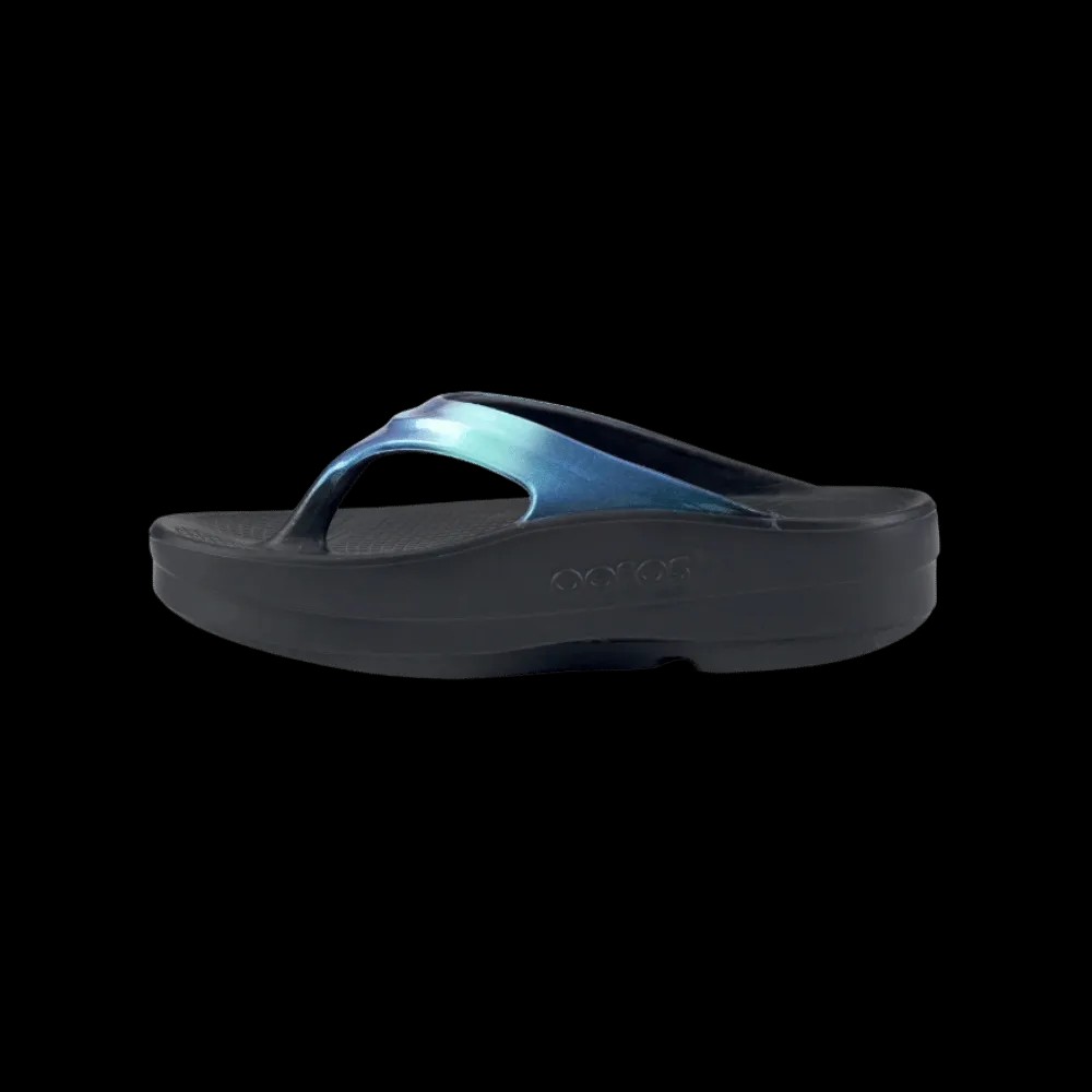 Oofos OOmega OOlala Luxe Sandal - Atlantis - HypeFly India View 2