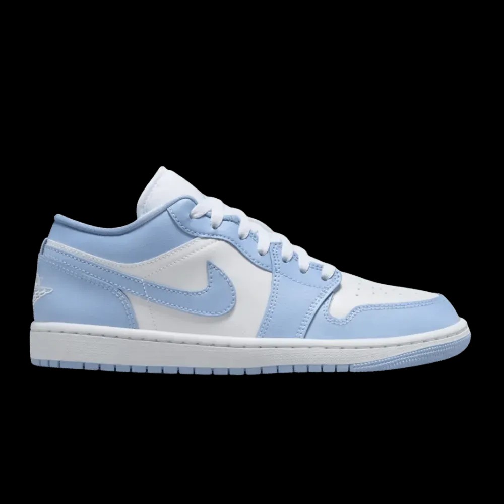 Nike Air Jordan 1 Low White Aluminum - HypeFly India View 1