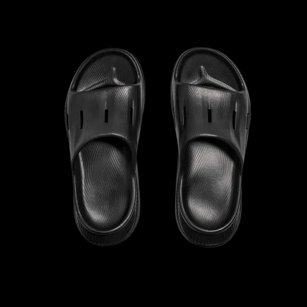 Hoka ORA Recovery Slide 3 Black - HypeFly India View 3