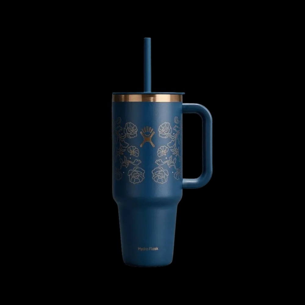 Hydro Flask 40 OZ Travel Tumbler Western Dark Blue - HypeFly India View 1