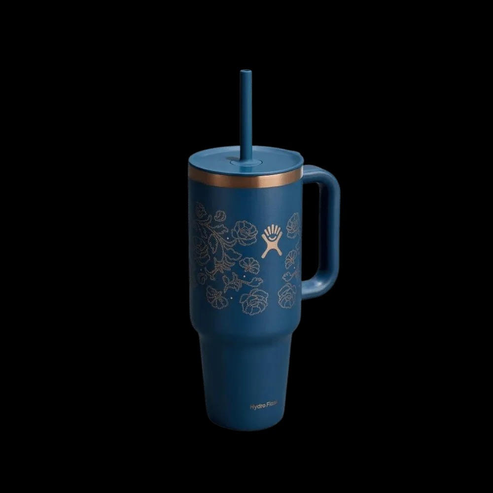 Hydro Flask 40 OZ Travel Tumbler Western Dark Blue - HypeFly India View 2