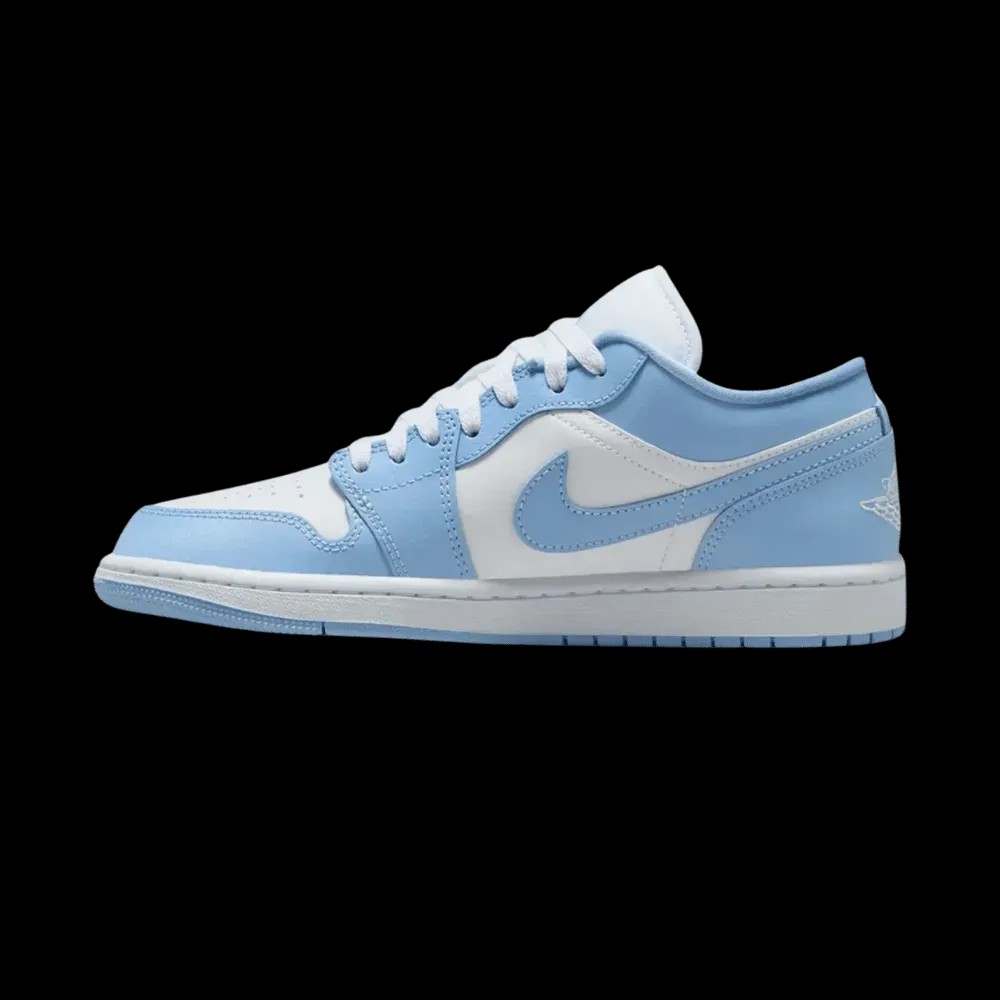 Nike Air Jordan 1 Low White Aluminum - HypeFly India View 4