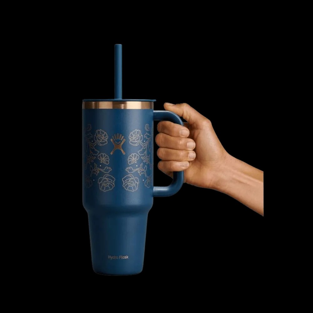 Hydro Flask 40 OZ Travel Tumbler Western Dark Blue - HypeFly India View 3